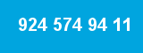 924 574 94 11 924 574 94 11